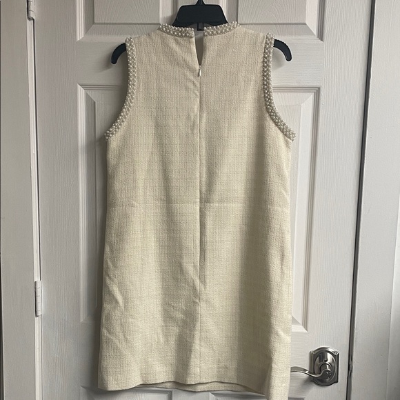 Morane Embellished Tweed Dress